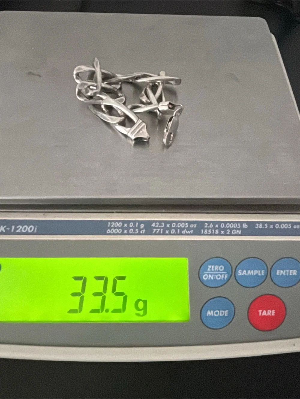 Large Link Sterling Silver BRACELET